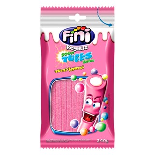 Tubes Tutti Frutti Azedinho 240g - Fini