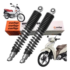 Par Amortecedor Traseiro Honda Biz 100 110 125 Pop 100 110 1998 1999 2000 2001 2002 2003 2004 até 2022 Original Cofap