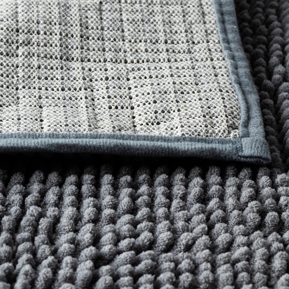 Tapete De Banheiro Bolinha Popcorn Antiderrapante 40x60cm Chenille - Home & Living