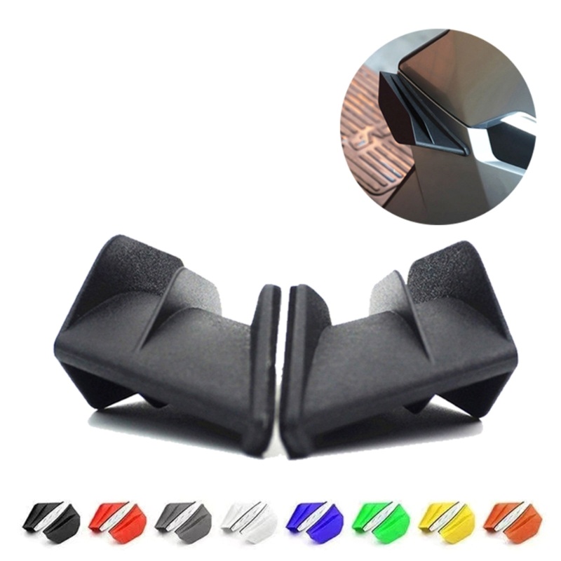 KIN Motocicleta Winglets Aerodinâmica Asa Kit Spoiler Para Moto Scooter 2-Pack