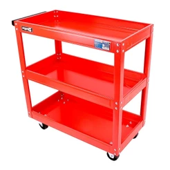 Carrinho Aberto Desmontável 700 X 350 X 750mm com 3 Prateleiras Suporta 90kg - FortG