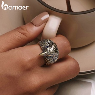 BAMOER Multi-Layer Vintage Eagle Ring Jóias De Moda Anel Para Mulheres YIR239