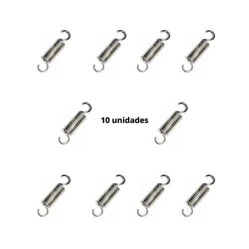 10 Molas Jump Mini Cama Elastica Trampolim Academia Musculação JFIT