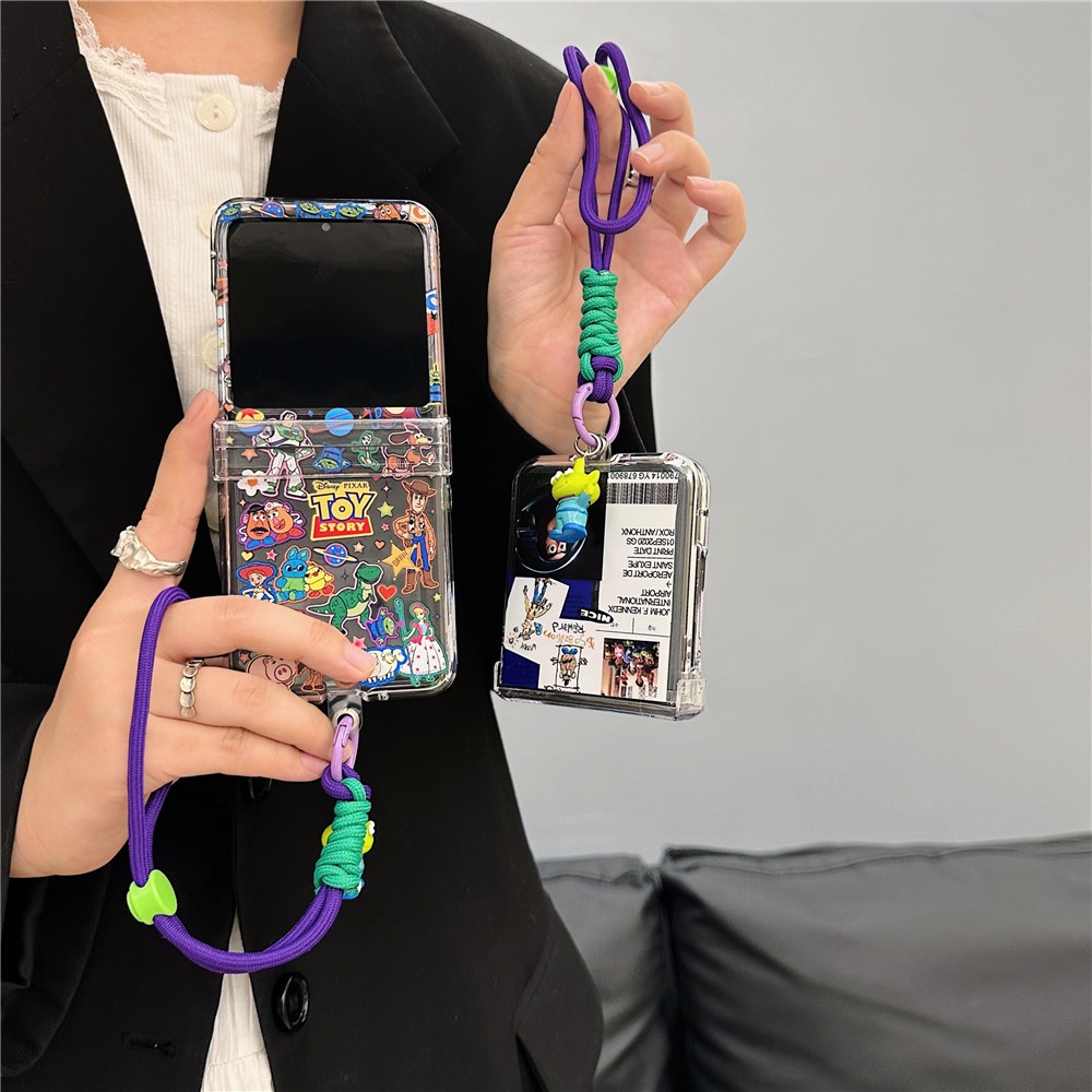 Para moto RAZR 50 Ultra 40 2024 Estojo TOY Story Clear Crystal , Capa Protetora
