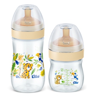 Kit 2 Mamadeiras Super Evolution Bico Látex 150/300ml Lillo em Oferta na Shopee