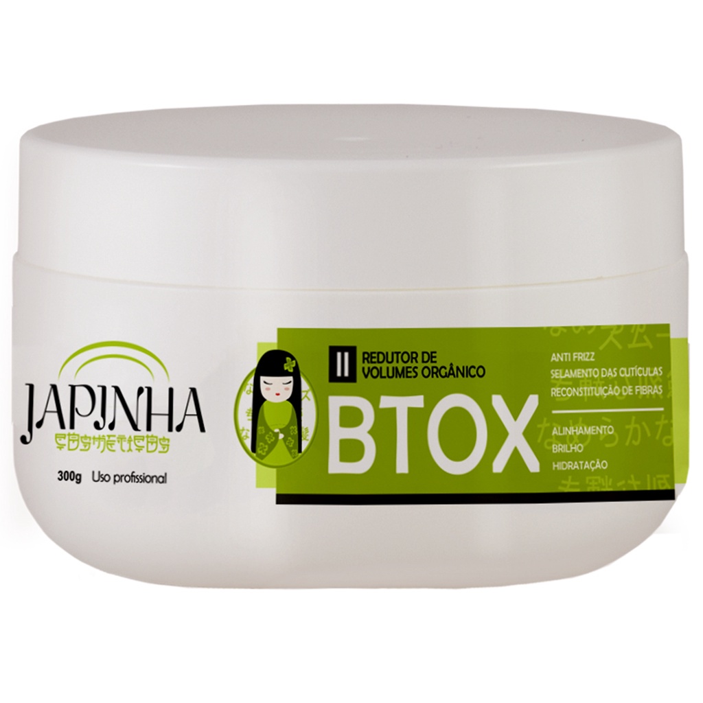 B-btox Japinha Orgânico Prof Restaura Original Reconstrução