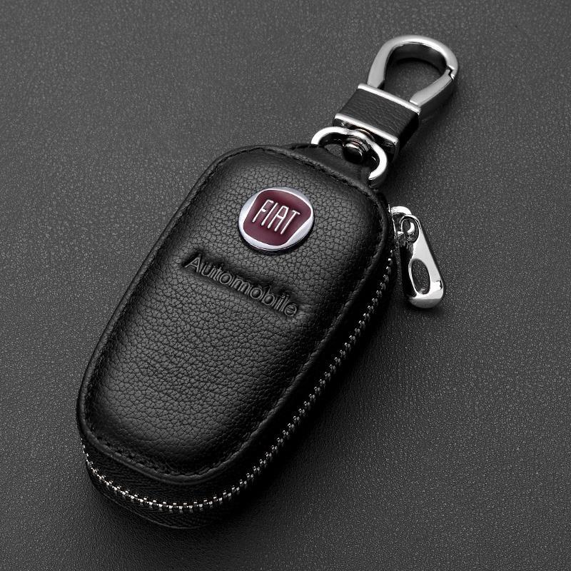 Fiat Proteção Da Chave Do Carro Peças Para Decoração De Automóveis Cobertura Cabo