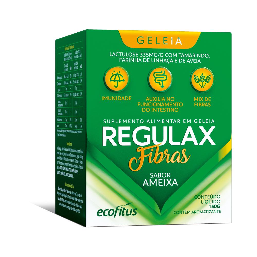 Suplemento Em Geleia Ecofitus Regulax Fibras Sabor Ameixa 150g