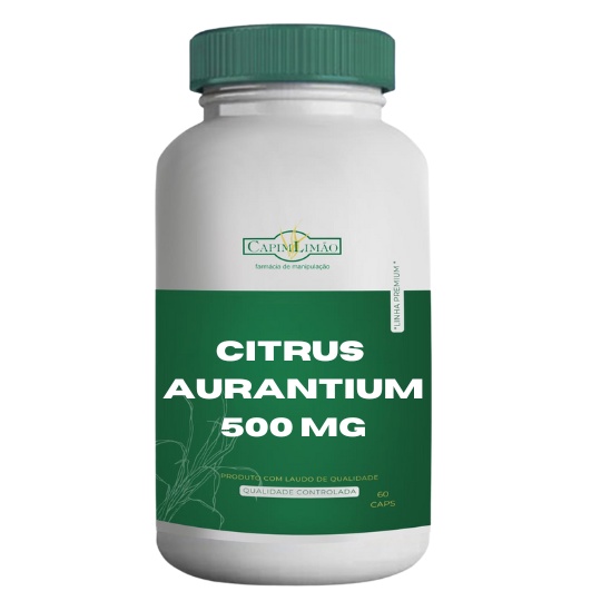 Laranja Amarga Citrus Aurantium 500mg 60 caps