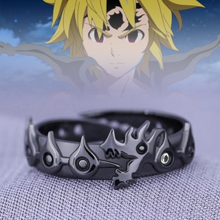 Anime Os Sete Pecados Mortais Meliodas Anel Dragão Nanatsu No Taizai Cosplay Unisexo Ajustável Para Acessórios De Jóias Masculinas em Oferta na Shopee