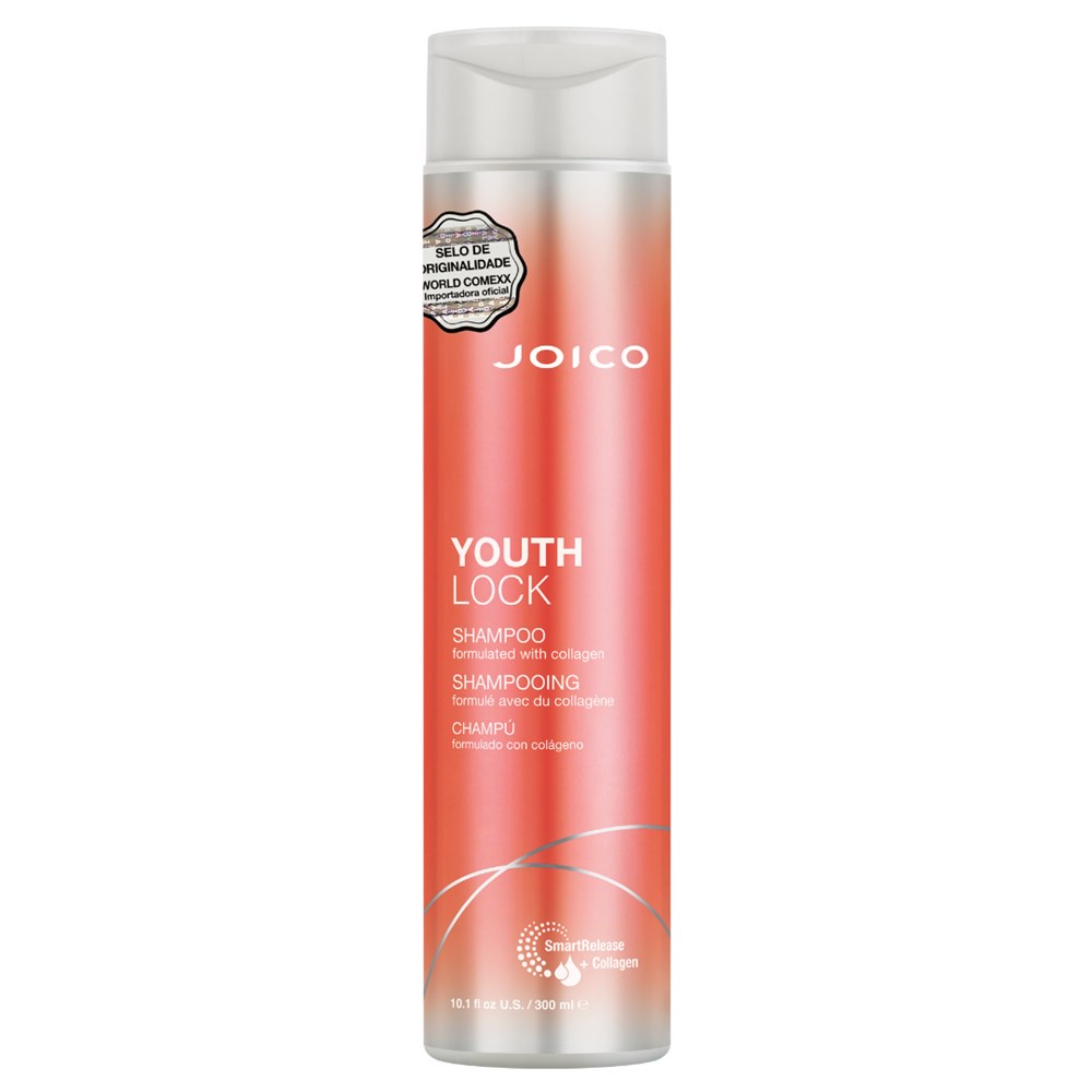 Shampoo Joico Youthlock Para Cabelos Fragilizados 300ml em Oferta na Shopee