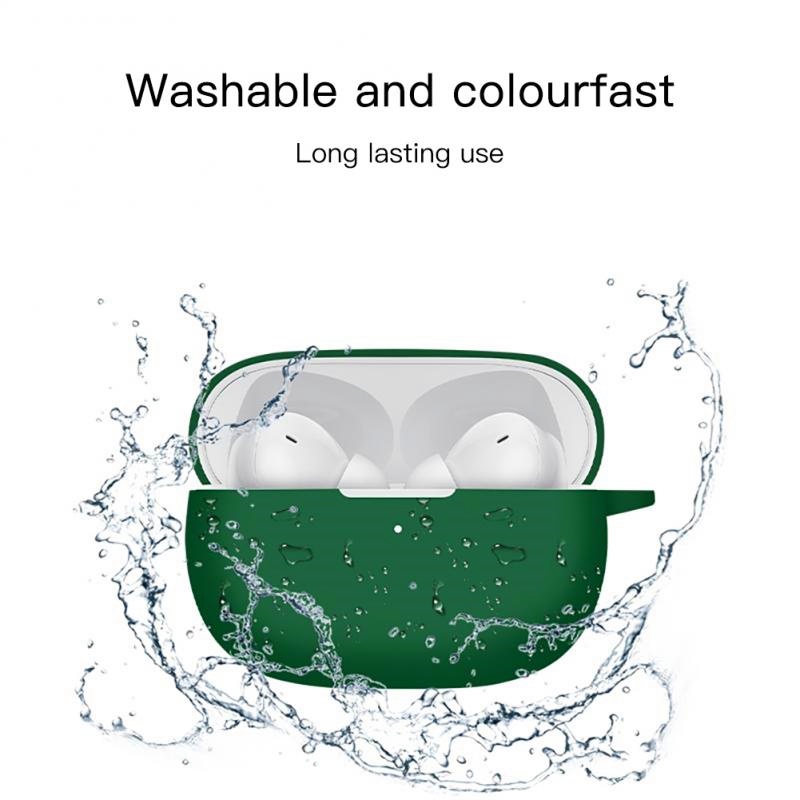 Capa Protetora De Silicone Para Fones De Ouvido Redmi Buds 4 3 Pro Lite Soft TPU Acessórios Bluetooth Sem Fio Com Gancho