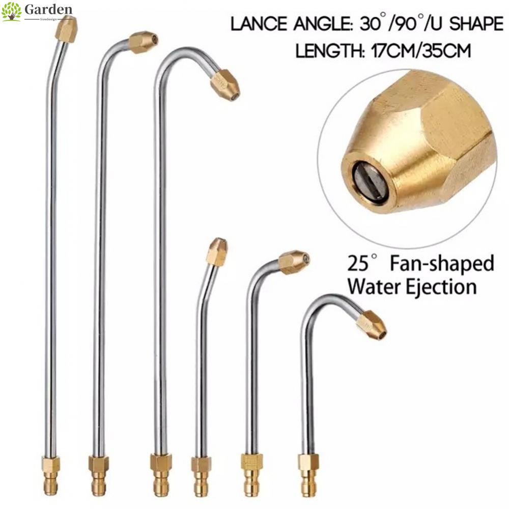 LVDN ~ 30/90/Bico De Varinha De Spray De Extensão De Lança Angular Para Lavadora De Carro De Pressão Em Forma De U