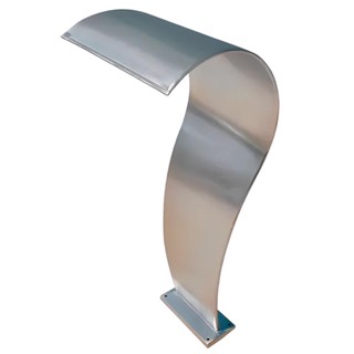 Cascata Naja para Piscina Inox 75 x 38 cm EVALD
