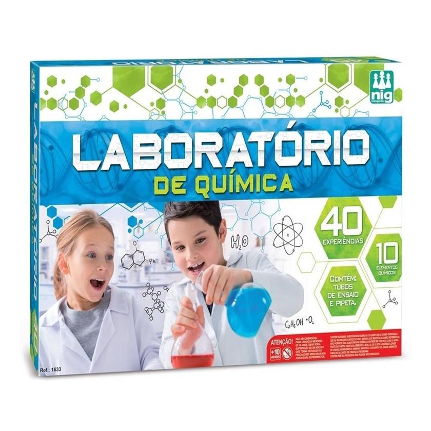 Laboratorio De Quimica - C/ 40 Experiencias + Kit - Nig