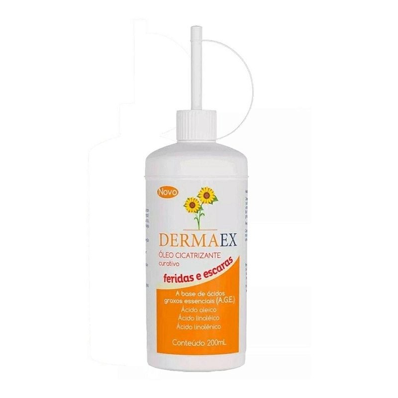 Óleo De Girassol Cicatrizante 200ml Dermaex