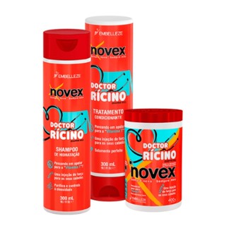 KIT TRATAMENTO NOVEX DOCTOR RÍCINO