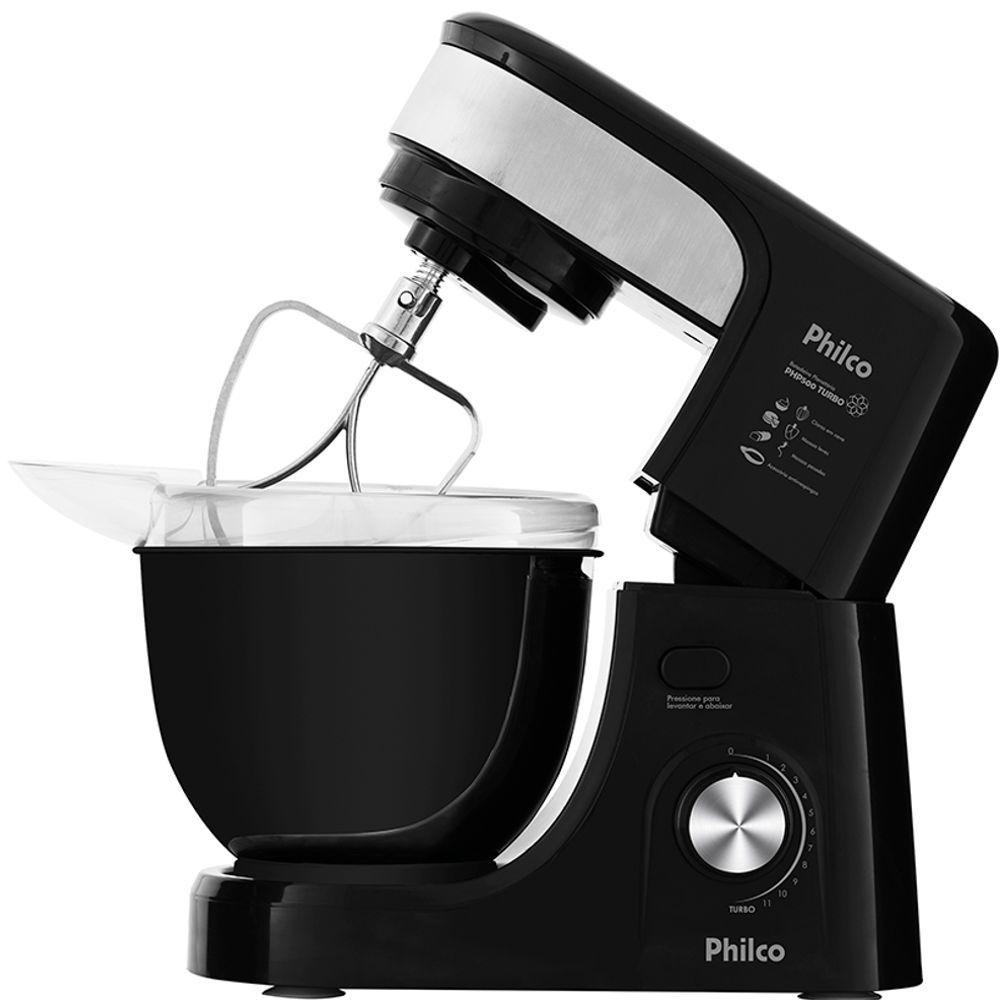 Batedeira Planetária Philco PHP500 4,5L 700W 12 Velocidades + Turbo - Home Appliances