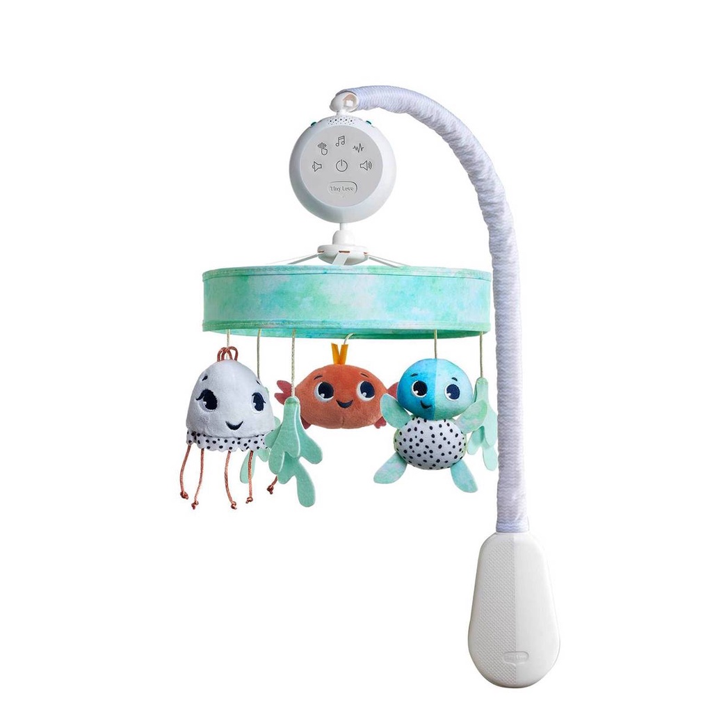 Móbile Musical Berço Bebê Luxe Treasure the Ocean Tiny Love - Mom & Baby