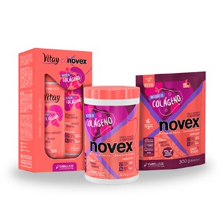 KIT DE TRATAMENTO NOVEX REFIL INFUSÃO DE COLÁGENO