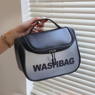 Necessário Organizador Viagem Bolsa Impermeável De Maquiagem Transparente Portátil Flip Yihan