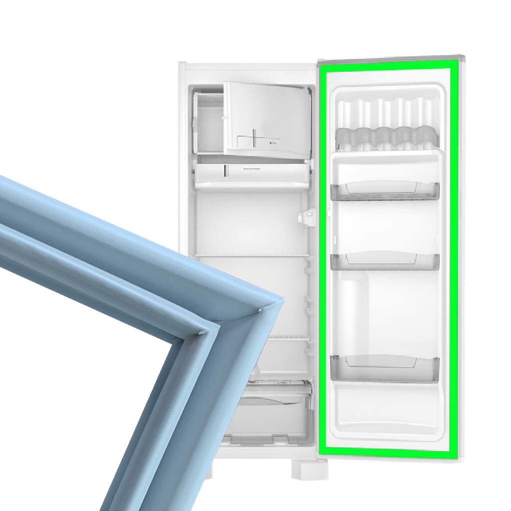 Borracha Vedação Gaxeta Para Porta Unica Geladeira Para Continental 290 300 RC29 ELEGANCE 290