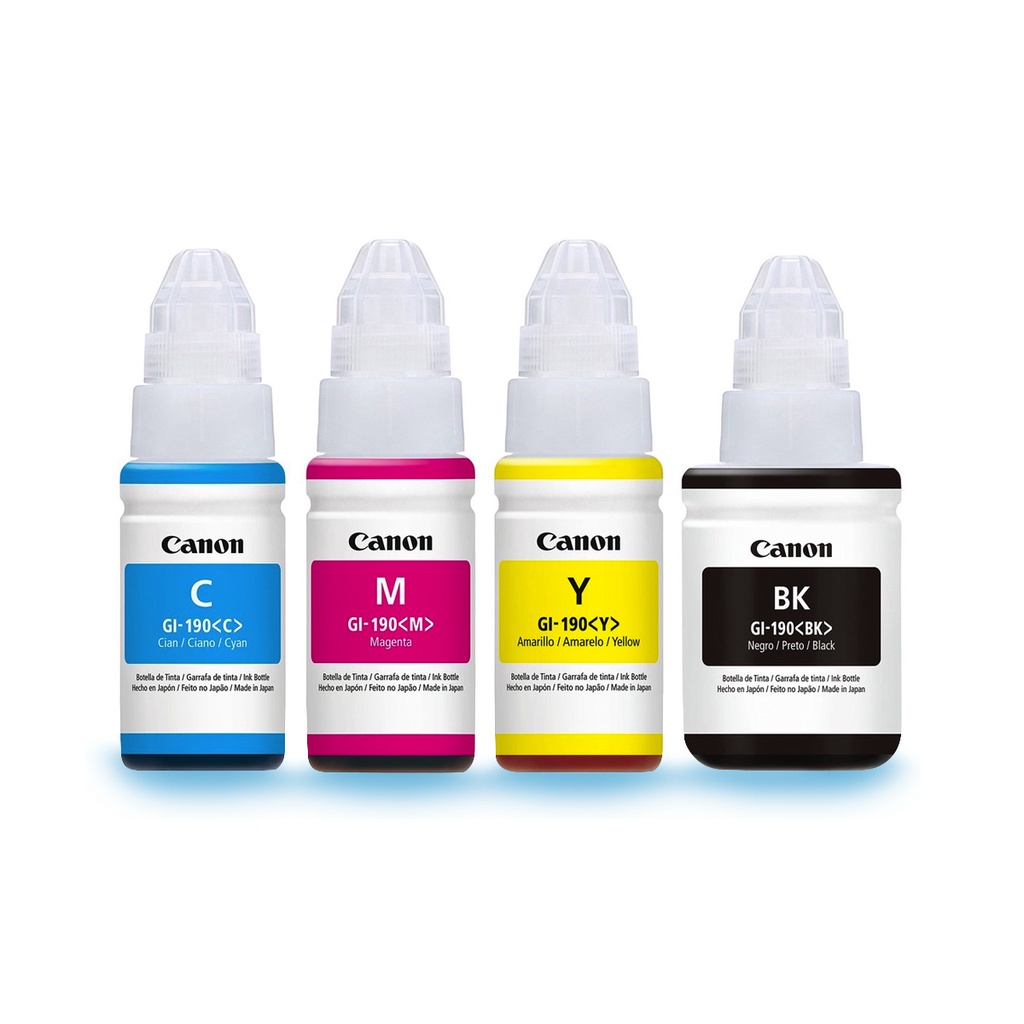 Kit Refil de Tinta Canon GI-190 Original em Oferta na Shopee
