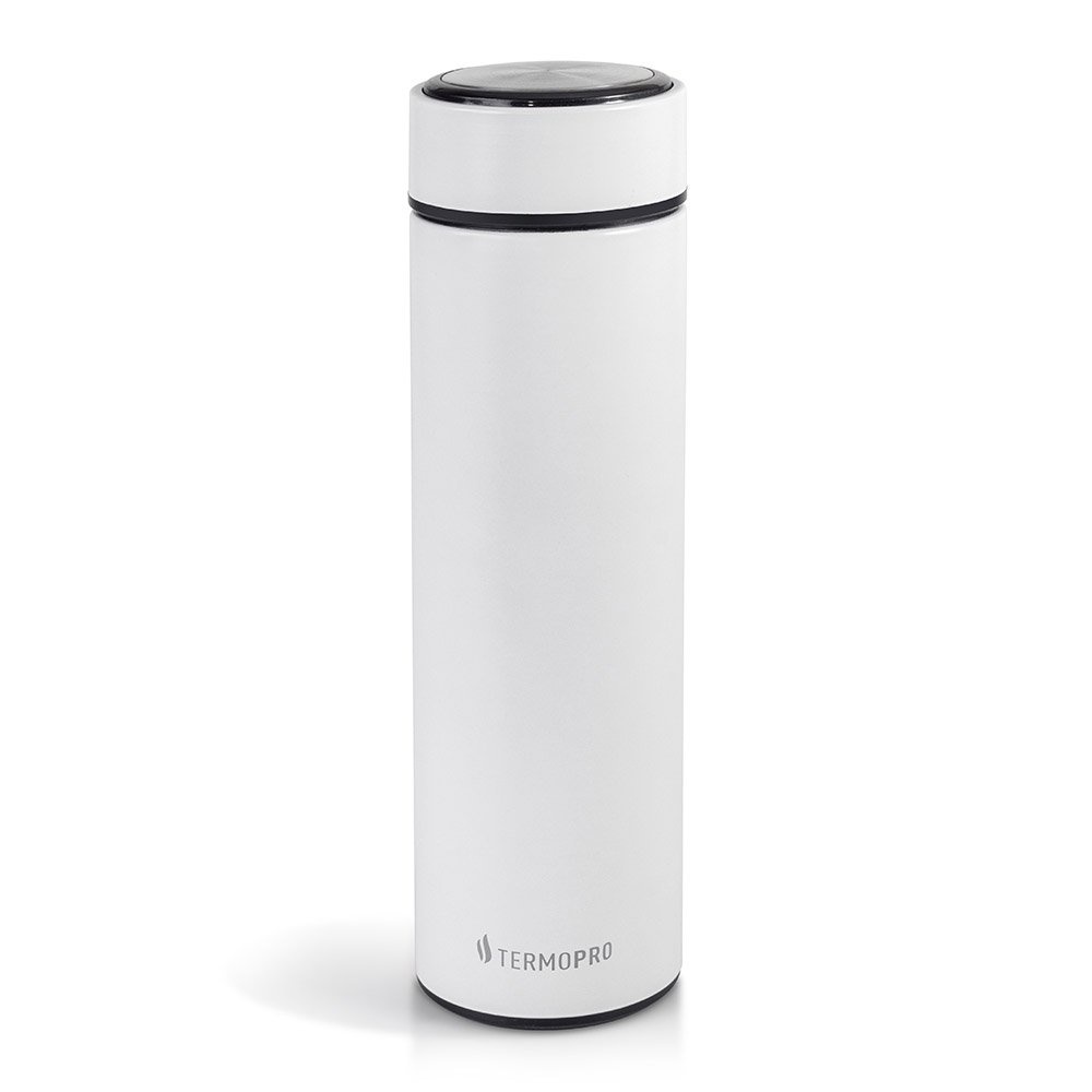 SQUEEZE TÉRMICO AÇO INOX 500 ML TERMOPRO BRANCO