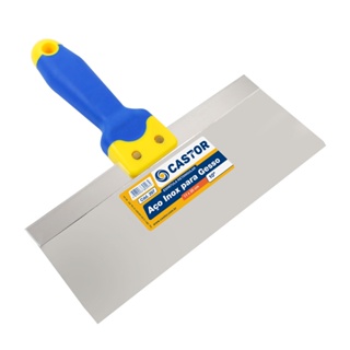Espátula Retangular Aço Inox de 10" - Castor em Oferta na Shopee