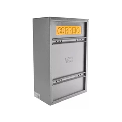 Caixa de Correio de Grade ou Embutir 230x150x350cm Cinza COR-4 - FERCAR