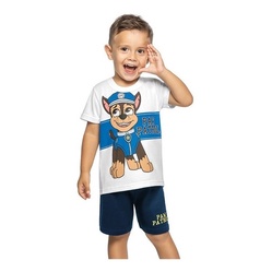 Conjunto Infantil Menino Short Camiseta Patrulha Canina 1ao9
