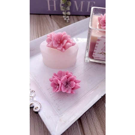 Molde silicone Buquesinho Sakura (flor de cerejeira) em Oferta na Shopee