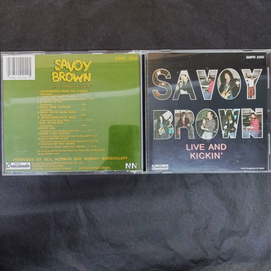 CD Usado Savoy Brown Live And Kickin' CDU7223