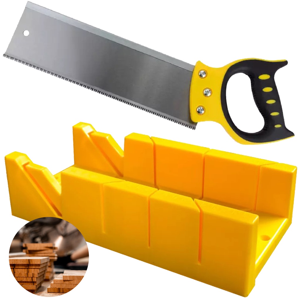 Kit Gabarito Caixa Meia Esquadria Serrote Costa 12' Madeira Construção