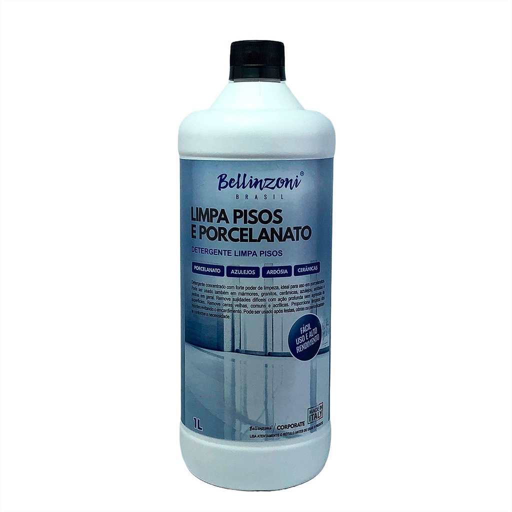 Limpa Pisos E Porcelanato Detergente Concentrado - 1 Litro