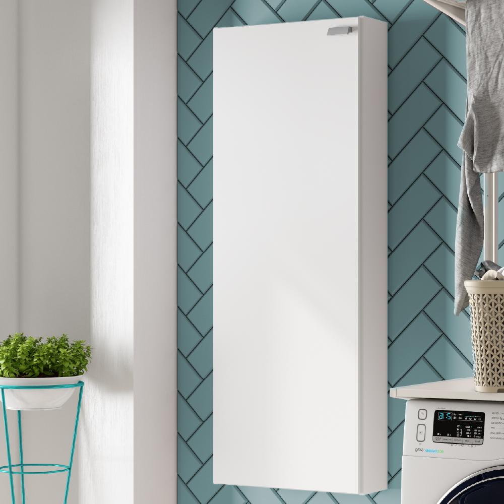 Armário Organizador Utilitário 1 Porta Branco Carraro - Home & Living