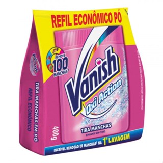 Tira-Manchas em Pó Refil para Roupas Coloridas Vanish Oxi Action 400g