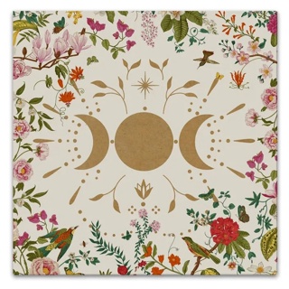 Toalha De Mesa Para Tarô Pano Para Altar Esotérico Decoração em Oferta na Shopee