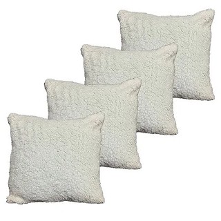 Capa de Almofada Pelucia 45 x 45 Capas em Sherpa para Almofada 4 Peças em Oferta na Shopee