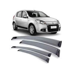 Calha De Chuva Defletor Renault Sandero 2008 A 2021 4 Portas
