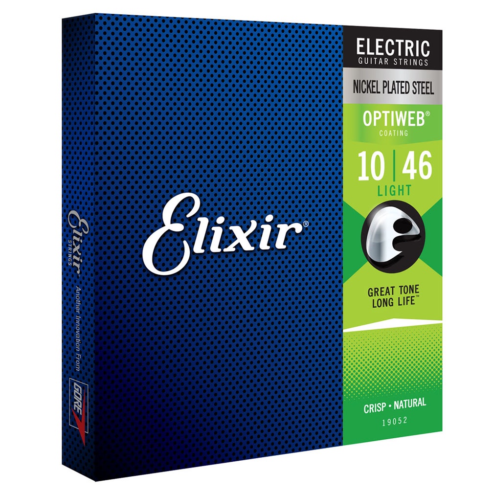 Elixir 19052 Corda De Instrumento Musical Cordas Elétricas De Aço Niquelado Peças De Guitarra Pop 010 . 013 017 026 036 — imagem 2 de 2