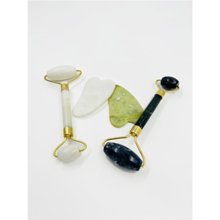 Rolos Massageador Pedra De Jade Massagem Facial Anti Ruga T-68-2P em Oferta na Shopee