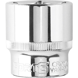 Soquete Sextavado em Cromo Vanádio 32mm com Encaixe 1/2Pol.