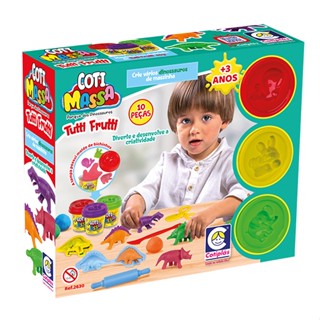 Massinha Modelar Coti Tutti Frutti Parque dos Dinossauros