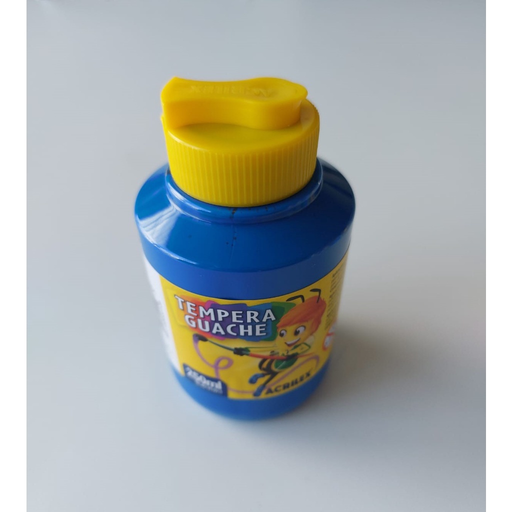 Guache 250ml Acrilex azul turquesa 501
