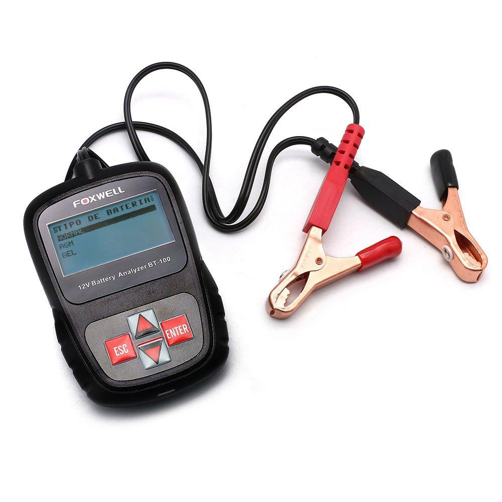 Teste de Bateria Digital Automotivo 12 Volts Foxwell