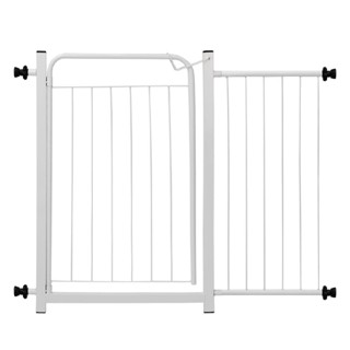 Portão Pet Proteção Bebê Criança Cão Ext 30cm Small Branco