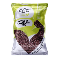 Gotas de Chocolate 70% - 100g - P&P