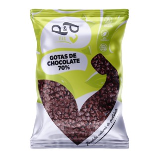 Gotas de Chocolate 70% - 100g - P&P