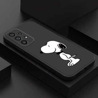 Estojo Para Samsung Galaxy A01 CORE A32 A52 A72 4G 5G A52S 5G A41 Capa Telefone Cachorro Com snoopy Macio E Bonito